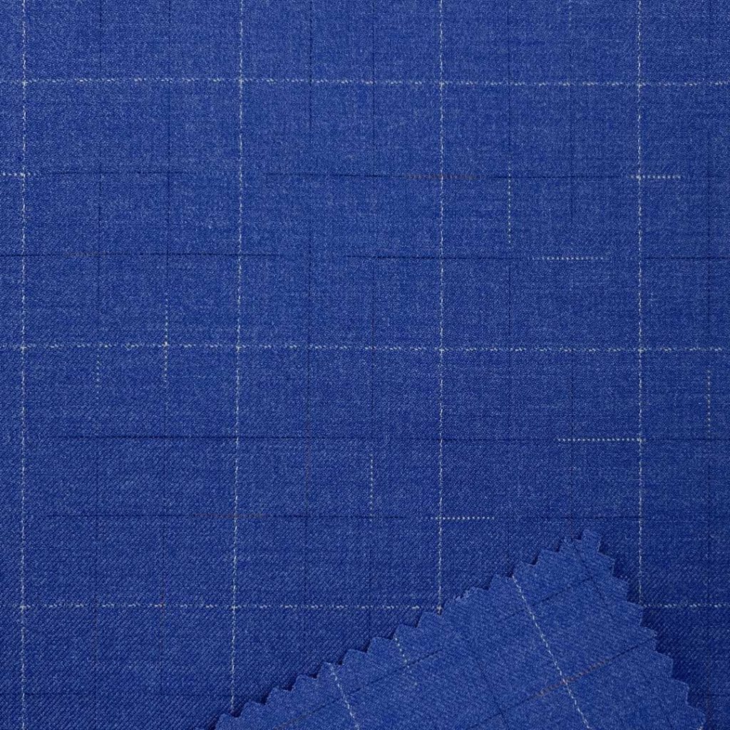 310g/m (6.1oz) 70% Polyester 28% Viscose 2% Spandex Suit Glossy Fine Fabric Blazer 31661