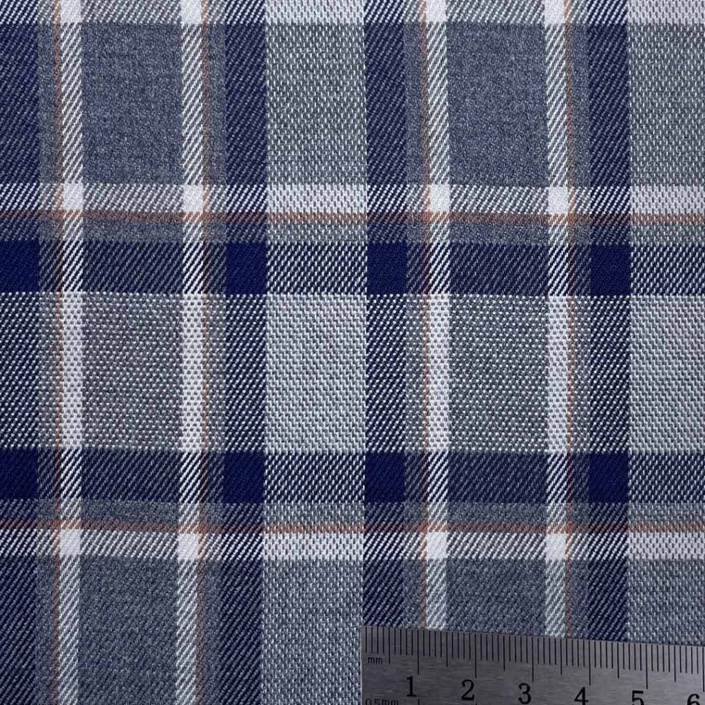 410g/m (8.1oz) 83% Polyester 15% Viscose 2% Spandex Suit Drapey Crisp Hand Feel Fabric Blazer 31669