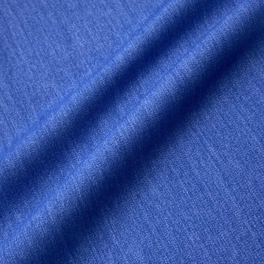 320g/m (6.3oz) 73.9% Polyester 20.3% Viscose 5.8% Spandex Suit Crisp Hand Feel Stretchy Fabric Blazer 32801