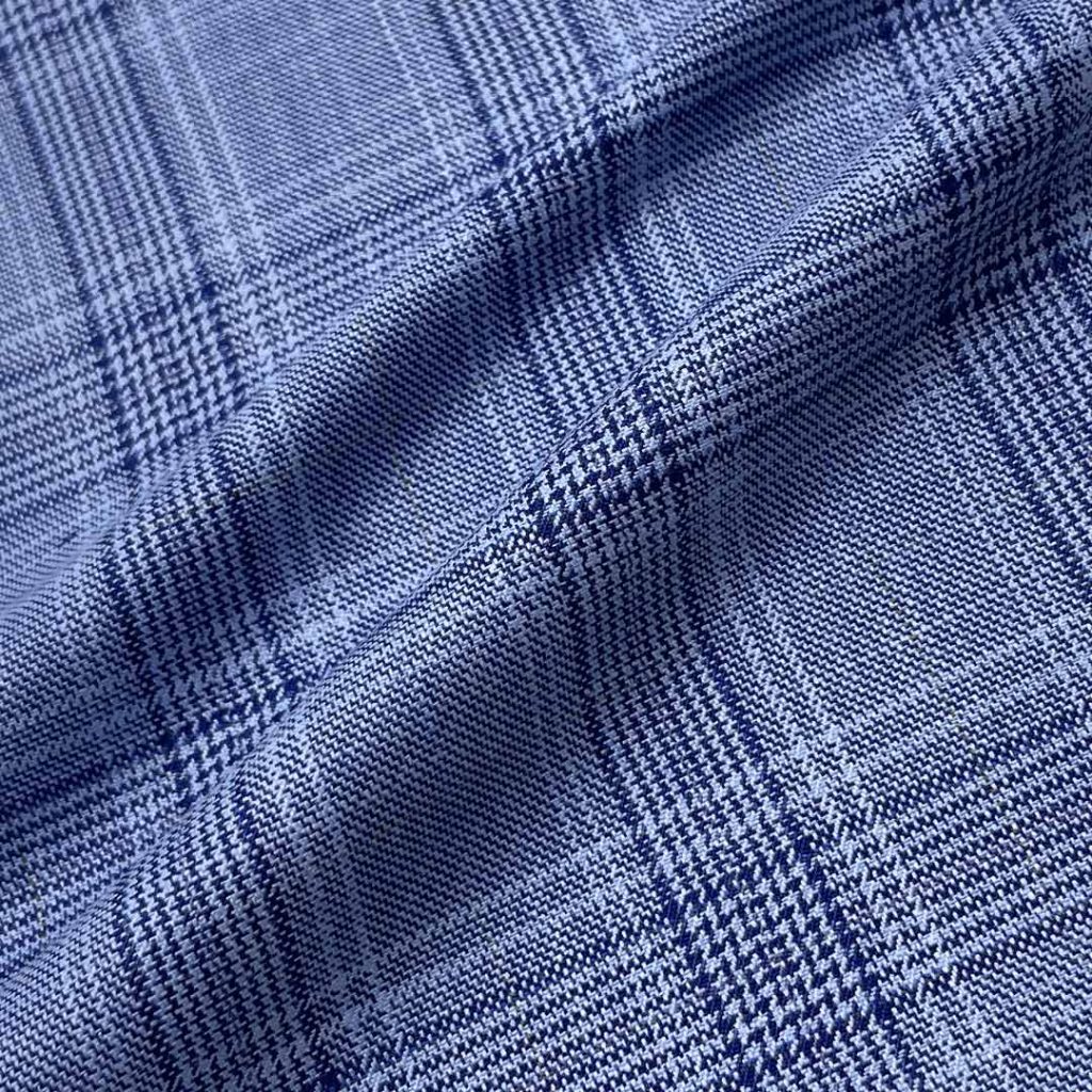 310g/m (6.1oz) 85% Polyester 15% Viscose Suit Crisp Hand Feel Textured Fabric Blazer 32870