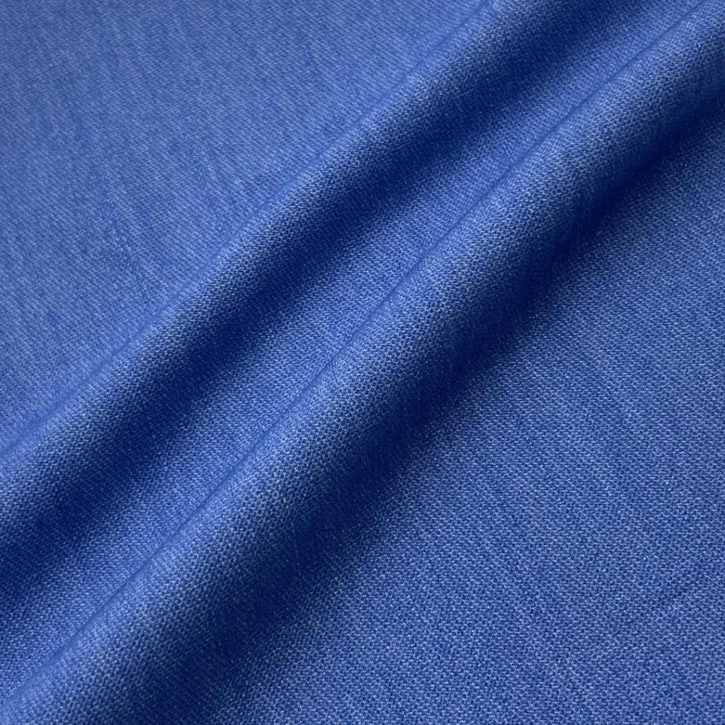 350g/m (6.9oz) 78% Polyester 18% Viscose 4% Spandex Suit Crisp Hand Feel Stretchy Fabric Blazer 32958