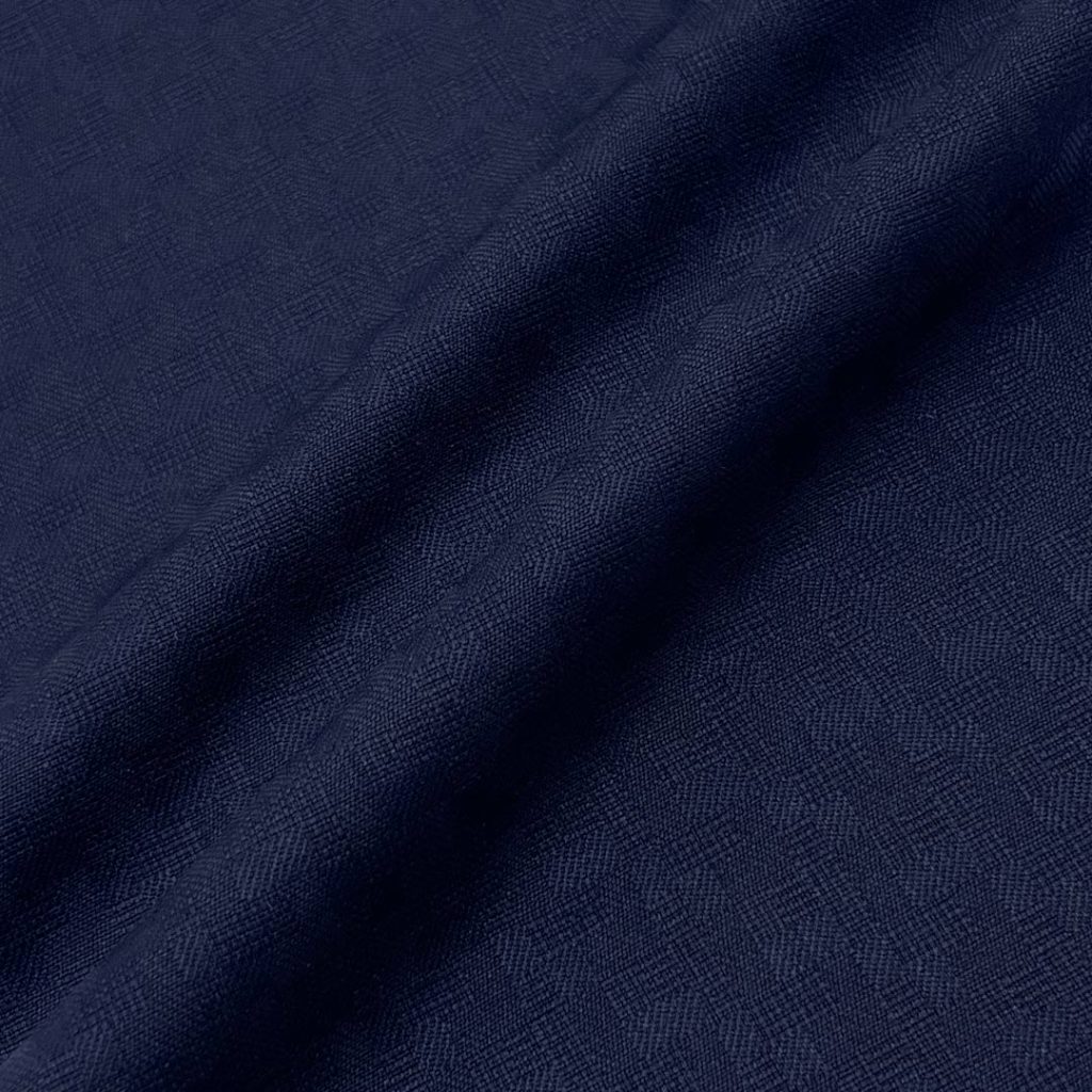 310g/m (6.1oz) 76% Polyester 19% Viscose 3% Wool 2% Spandex Suit Crisp Hand Feel Textured Fabric Blazer 33055