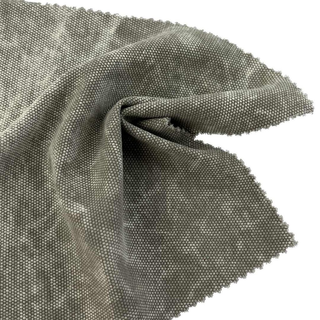 270gsm (9.5 oz) 100% Cotton Canvas Coarse Crisp Hand Feel Fabric Jacket Pants Bag