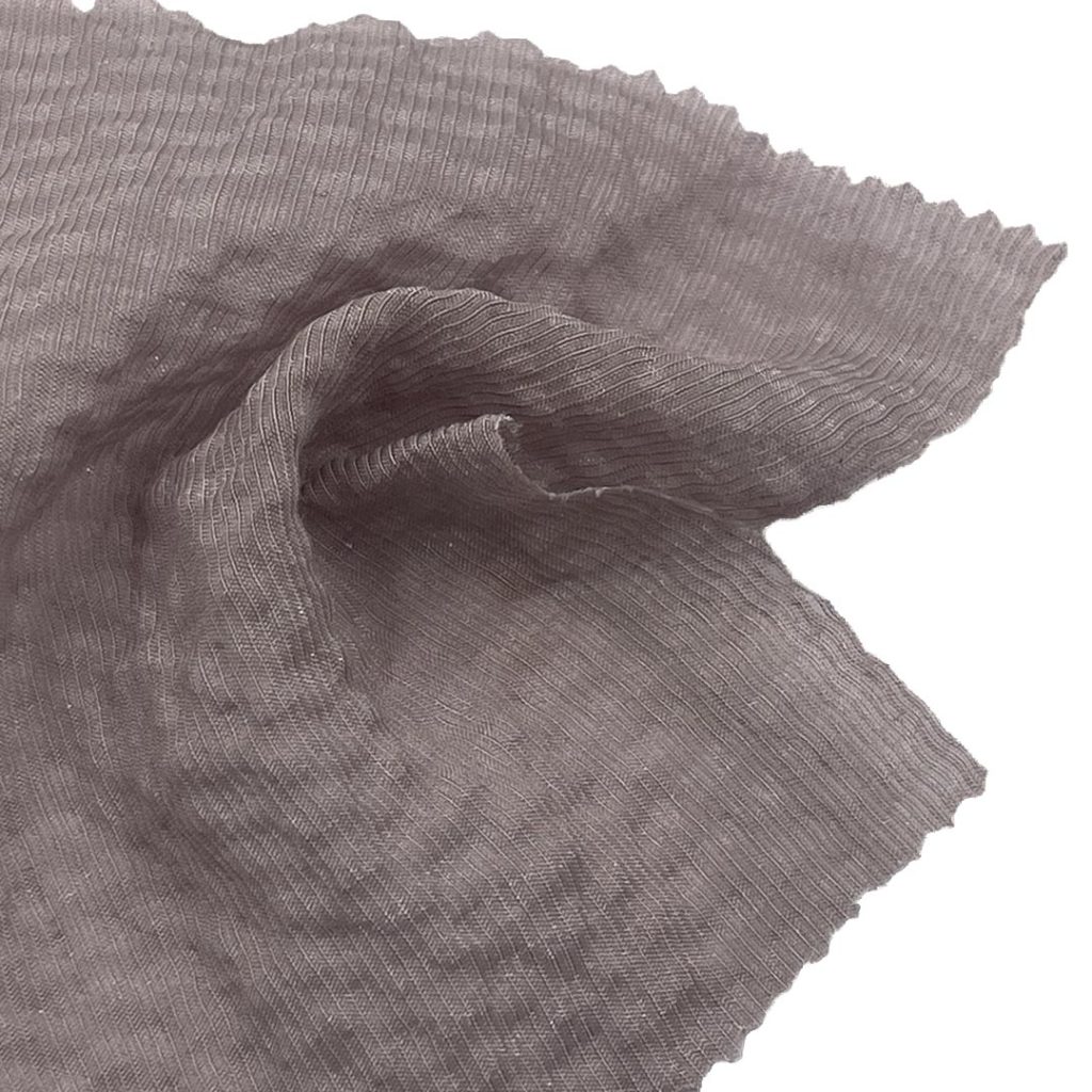 120gsm (4.2 oz) 42% Viscose 14% Nylon 22% Tencel 22% Polyester Crepe Textured Translucent Fabric Skirt Dress 3521-3