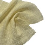 100gsm (3.5 oz) 62% Viscose 35% Nylon 3% Tencel Crepe Translucent Textured Fabric Dress Skirt 3569-17