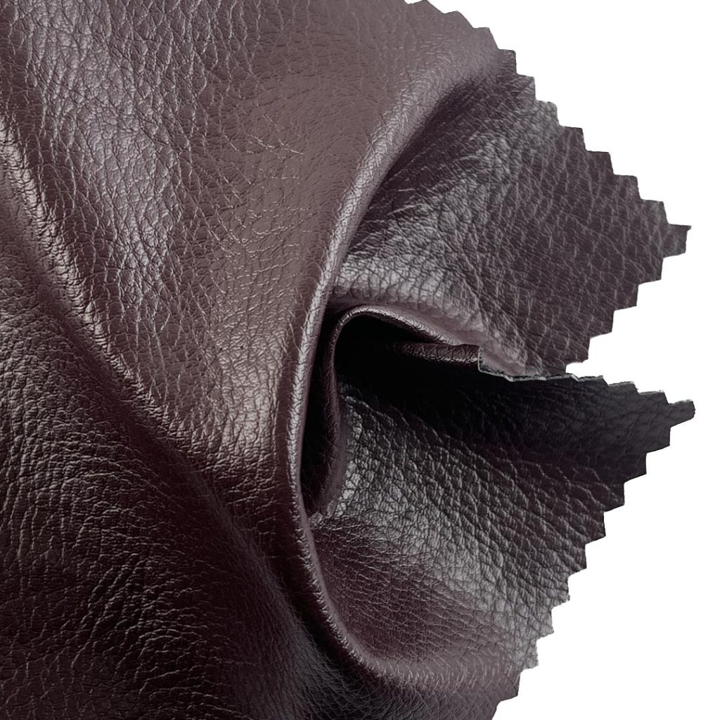 230gsm (8.1 oz) 45% Polyurethane 55% Polyester Synthetic Leather Waterproof Tear-Resistant Fabric Bag Coat Jacket