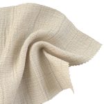 175gsm (6.2 oz) 50% Viscose 44% Polyester 6% Wool Crêpe Translucent Textured Fabric Dress Skirt