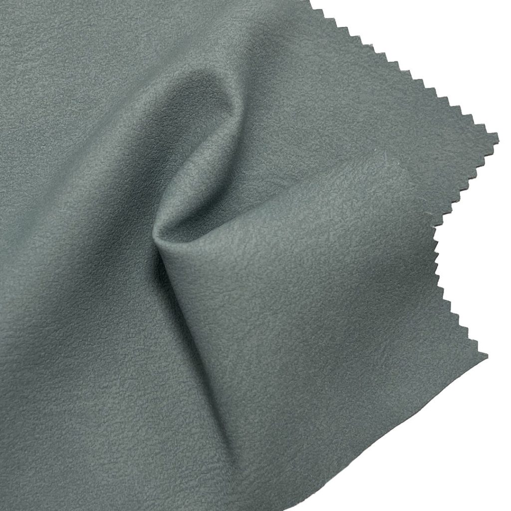 210gsm (7.4 oz) 50% Polyurethane Leather 50% Cotton Pleather Waterproof Ripstop Fabric Coat Jacket 6003