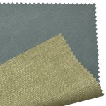 210gsm (7.4 oz) 50% Polyurethane Leather 50% Cotton Pleather Waterproof Ripstop Fabric Coat Jacket 6003