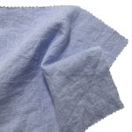 90gsm (3.2 oz) 100% Cotton Crêpe Textured TranslucentFabric Skirt Dress