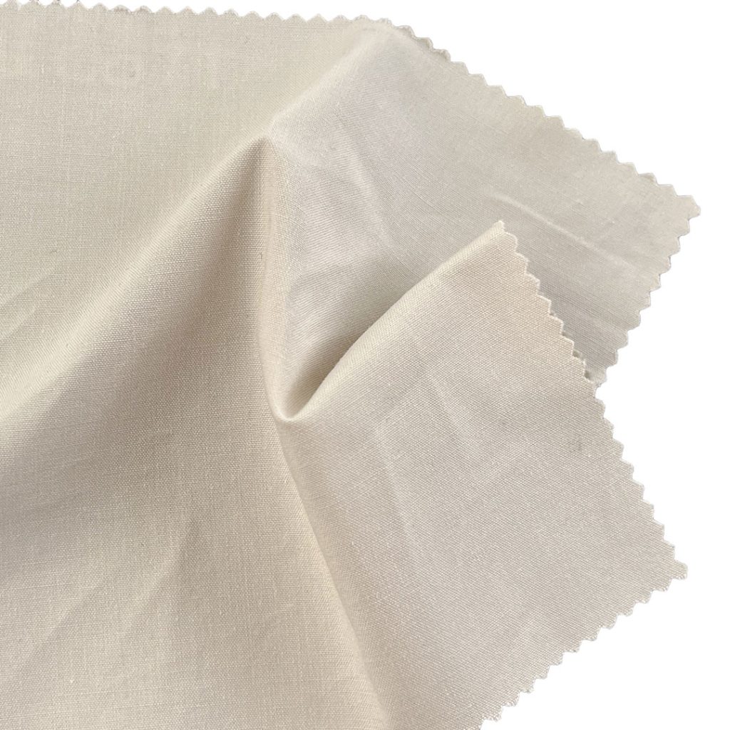 150gsm (5.3 oz) 100% Cotton Cambric Crisp Hand Feel Fabric Shirt Dress