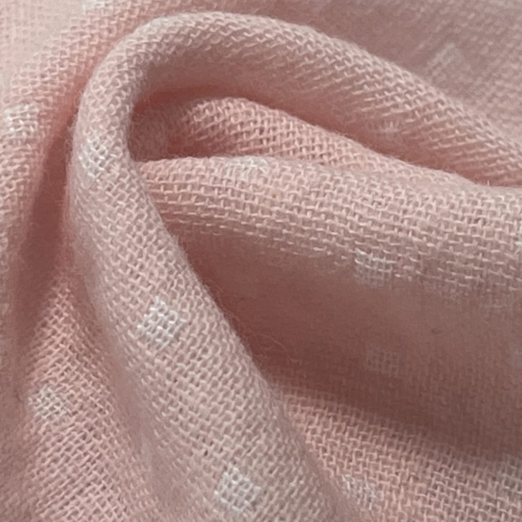 220gsm (7.8 oz) 100% Cotton Dobby Dotted Swiss Textured Fabric Dress Cardigan Skirt