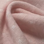 220gsm (7.8 oz) 100% Cotton Dobby Dotted Swiss Textured Fabric Dress Cardigan Skirt