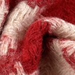 540gsm (19.0 oz) 20% Wool 80% Polyester Houndstooth Tweed Textured Shape Retention Fabric Dress Coat 7L200