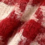 540gsm (19.0 oz) 20% Wool 80% Polyester Houndstooth Tweed Textured Shape Retention Fabric Dress Coat 7L200