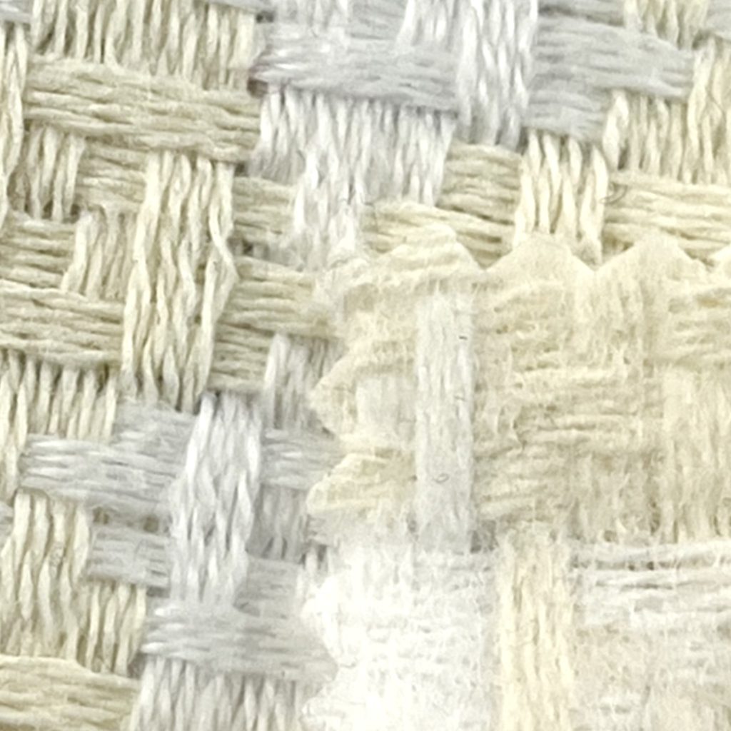 310gsm (10.9 oz) 25% Wool 75% Polyester Houndstooth Textured Shape Retention Fabric Dress Cushion 8009