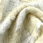 310gsm (10.9 oz) 25% Wool 75% Polyester Houndstooth Textured Shape Retention Fabric Dress Cushion 8009