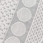 100% Cotton Eyelet Textured Breathable Fabric Dress Tops Skirt Blouse