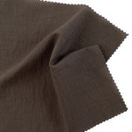 100gsm (3.5 oz) 58% Cotton 42% Nylon Crepe Textured Translucent Fabric Skirt Dress 8156