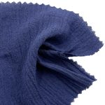 140gsm (4.9 oz) 100% Cotton Crepe Translucent Textured Fabric Skirt Dress 832