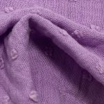 180gsm (6.3 oz) 100% Cotton Dobby Dotted Swiss Textured Fabric Tops Cardigan 8323