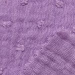 180gsm (6.3 oz) 100% Cotton Dobby Dotted Swiss Textured Fabric Tops Cardigan 8323