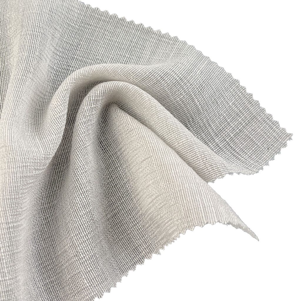 85gsm (3.0 oz) 34% Nylon 46% Tencel 20% Acetate Crepe Translucent Textured Fabric Skirt Dress 8522-A