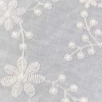 100% Cotton Eyelet Breathable Textured Fabric Dress Skirt 8716