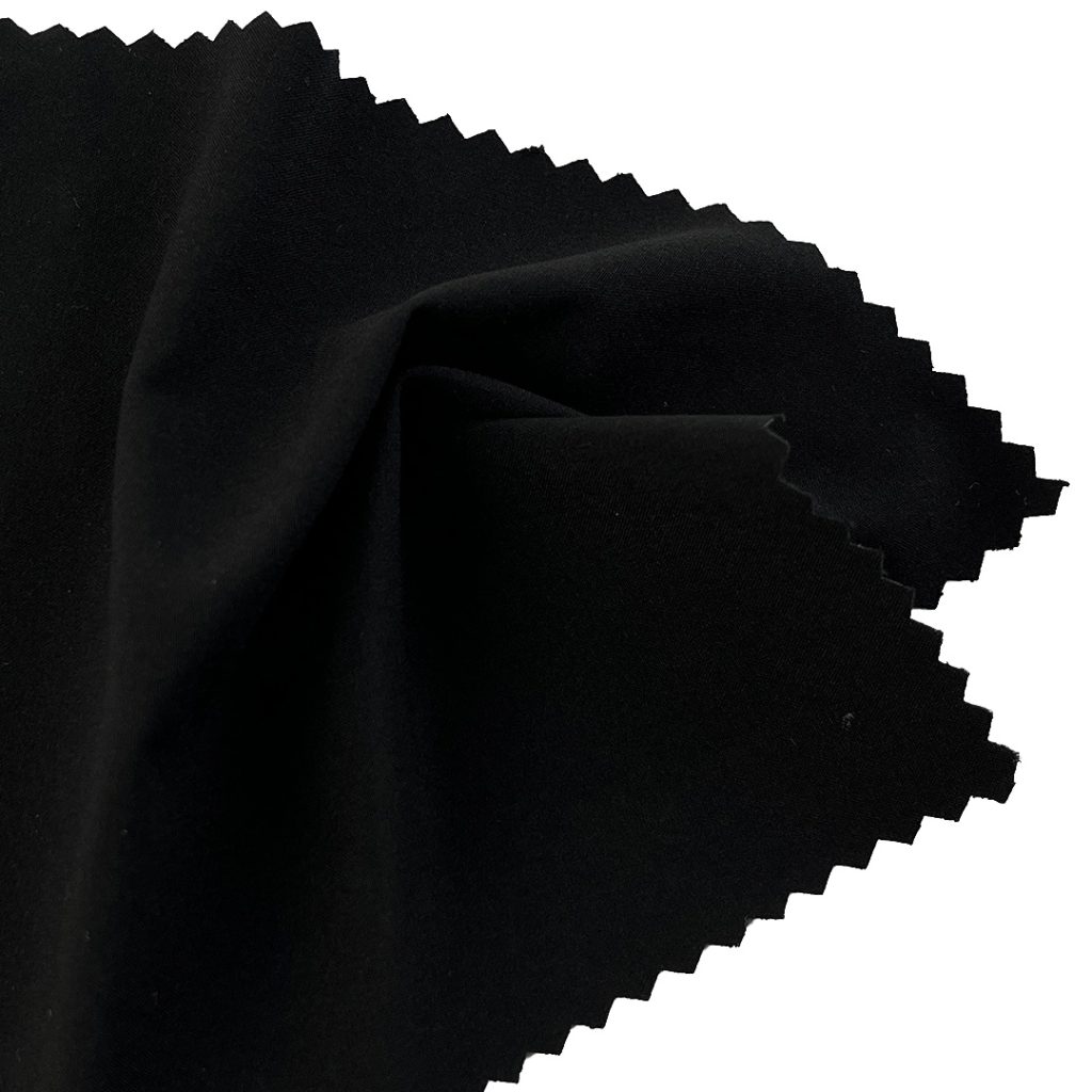 140gsm (4.9 oz) 58% Sorona 42% Polyester Woven Smooth Crisp Hand Feel Fabric Trench Coat Jacket 9535