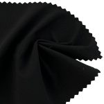 140gsm (4.9 oz) 58% Sorona 42% Polyester Woven Smooth Crisp Hand Feel Fabric Trench Coat Jacket 9535