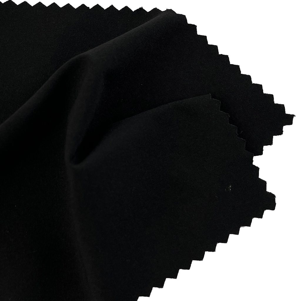 140gsm (4.9 oz) 58% Sorona 42% Polyester Woven Smooth Crisp Hand Feel Fabric Trench Coat Jacket 9535