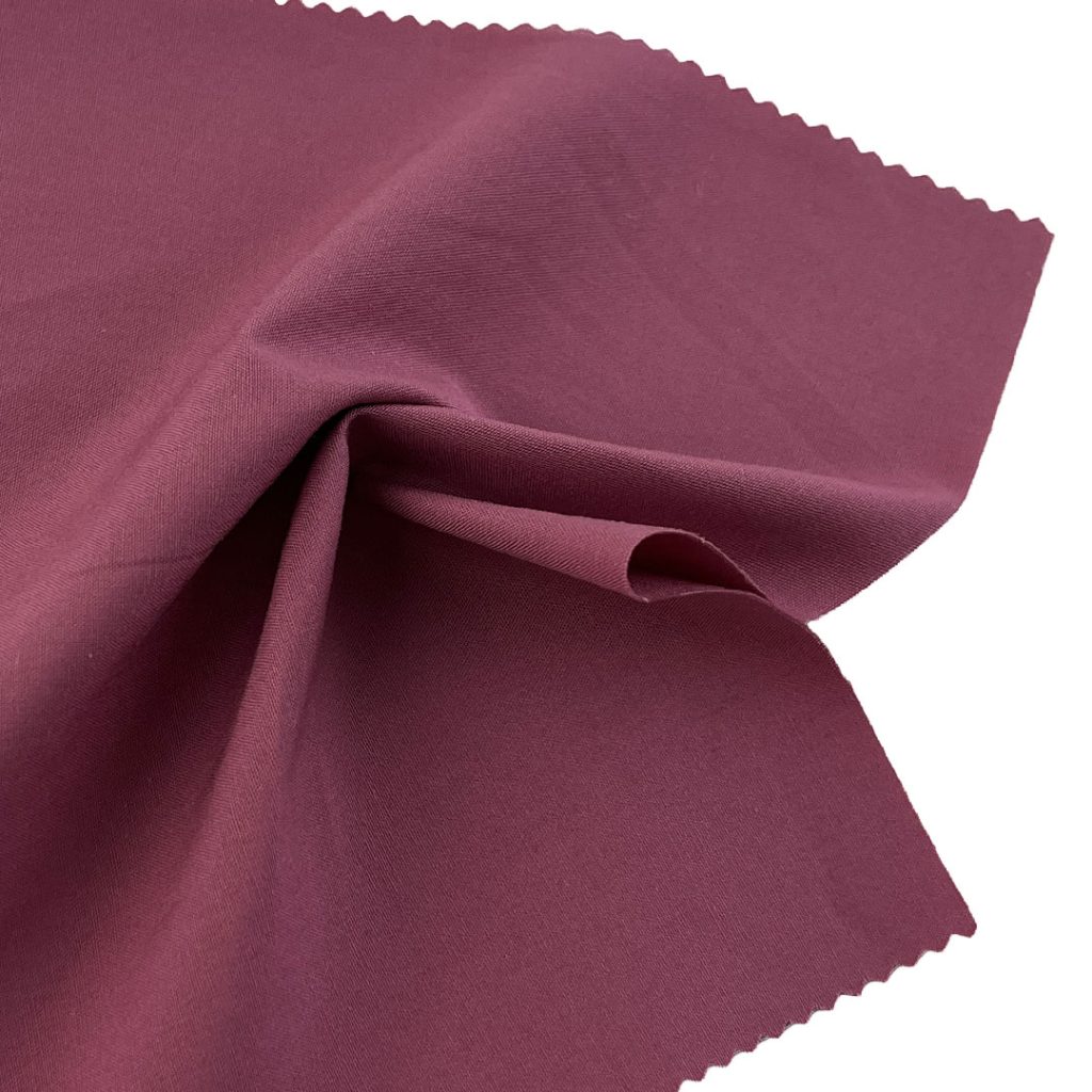 105gsm (3.7 oz) 100% Cotton Cambric Crisp Hand Feel Fabric Dress Shirt