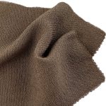 160gsm (5.6 oz) 38% Polyester 56% Viscose 6% Linen Burlap Textured Fabric Vest Suit Lining AD33444