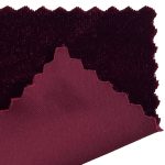 320gsm (11.3 oz) 90% Polyester 10% Spandex Velvet Fuzzy Plush Fabric Dress Evening Dress Skirt