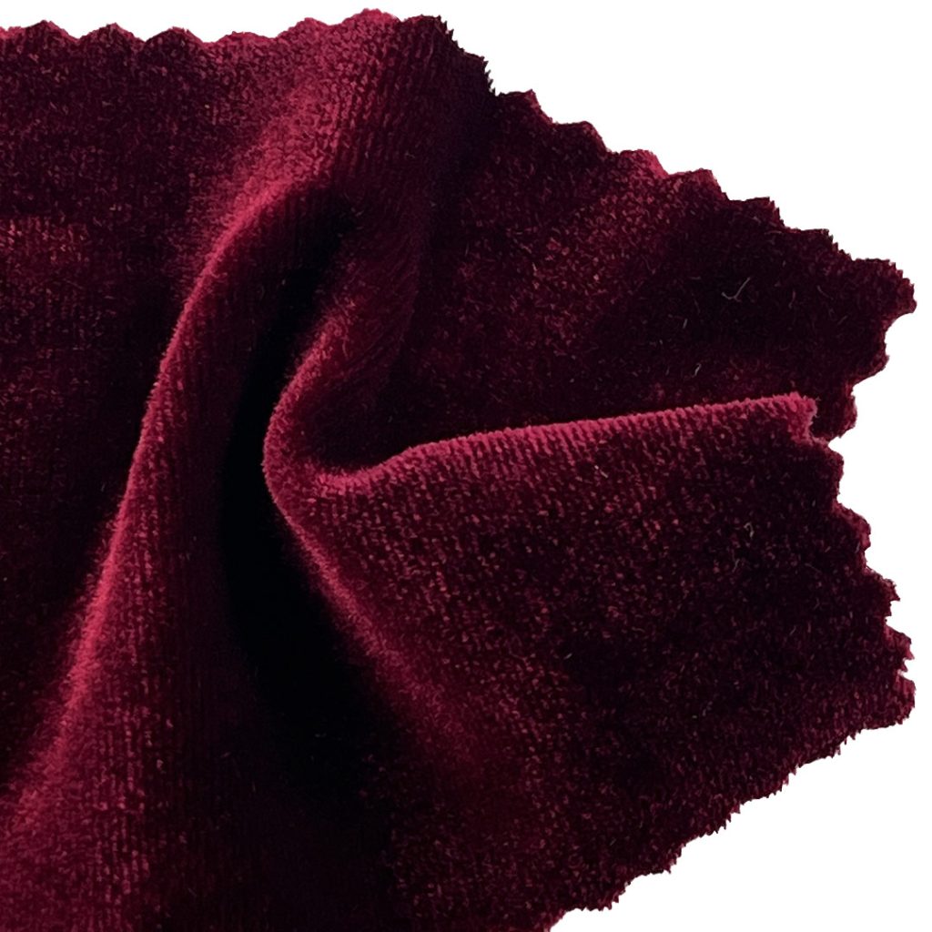 320gsm (11.3 oz) 90% Polyester 10% Spandex Velvet Fuzzy Plush Fabric Dress Evening Dress Skirt