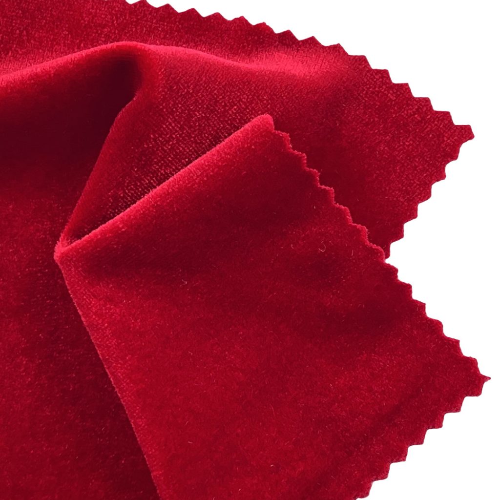 250gsm (8.8 oz) 90% Polyester 10% Spandex Velvet Fuzzy Plush Fabric Dress Costume Bridal Gown