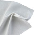 120gsm (4.2 oz) 17% Polyurethane Leather 83% Cotton Cambric Smooth Crisp Hand Feel Fabric Coat Shirt C0101