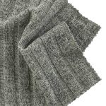 210gsm (7.4 oz) 45% Polyester 45% Viscose 10% Spandex Rib Soft Stretchy Hand Feel Fabric Dress Tops Skirt