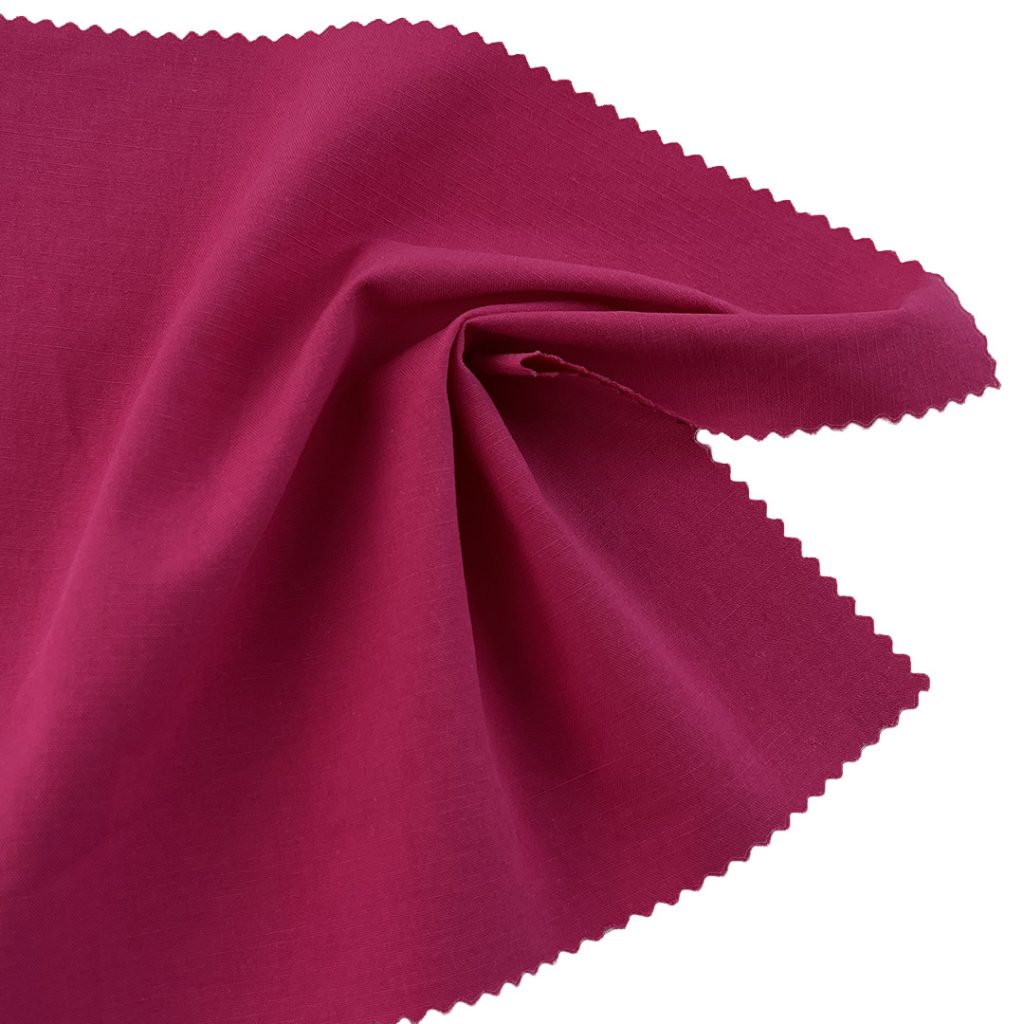 140gsm (4.9 oz) 100% Cotton Cambric Crisp Hand Feel Fabric Blouse Dress