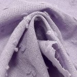 80gsm (2.8 oz) 100% Cotton Dobby Dotted Swiss Textured Fabric Dress Cardigan Tops