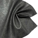 340gsm (12.0 oz) 50% Polyurethane 50% Cotton Pleather/Faux Leather Waterproof Smooth Hand Feel Fabric Leggings Coat Bag