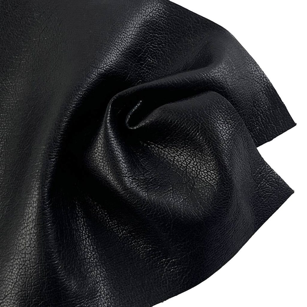 230gsm (8.1 oz) 50% Polyurethane 50% Cotton Synthetic Leather Waterproof Smooth Hand Feel Fabric Apron Bag Coat