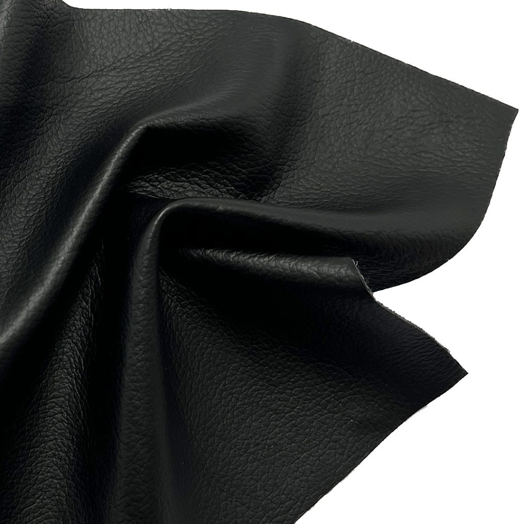 250gsm (8.8 oz) 50% Polyurethane 45% Viscose 5% Polyester Pleather/Faux Leather Waterproof Smooth Hand Feel Fabric Jacket Shorts Legging