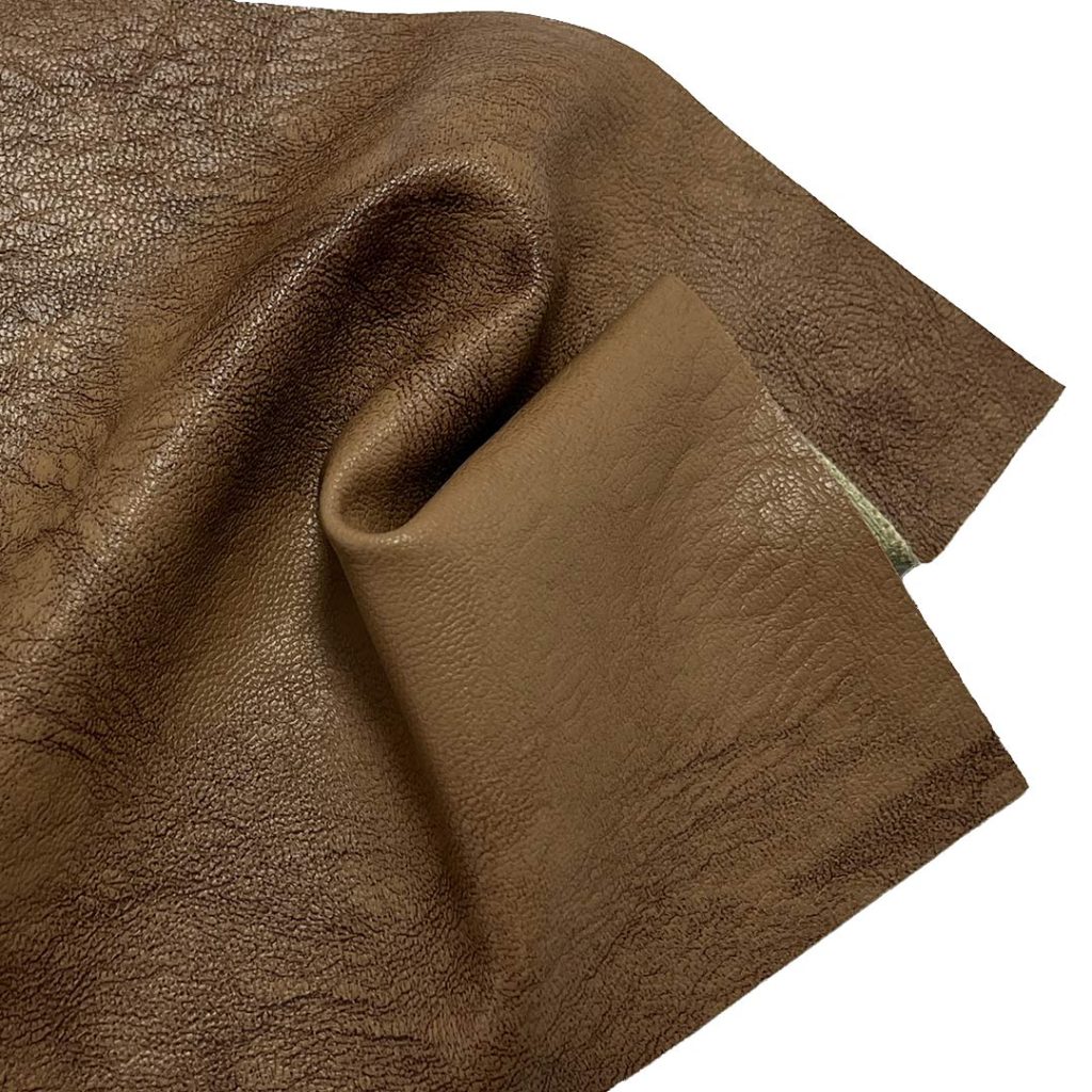 330gsm (11.6 oz) 50% Polyurethane 50% Viscose Synthetic Leather Smooth Tear-Resistant Fabric Bag Coat Apron