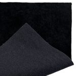 290gsm (10.2 oz) 50% Polyurethane Leather 50% Viscose Pleather Waterproof Ripstop Fabric Jacket Skirt DS07