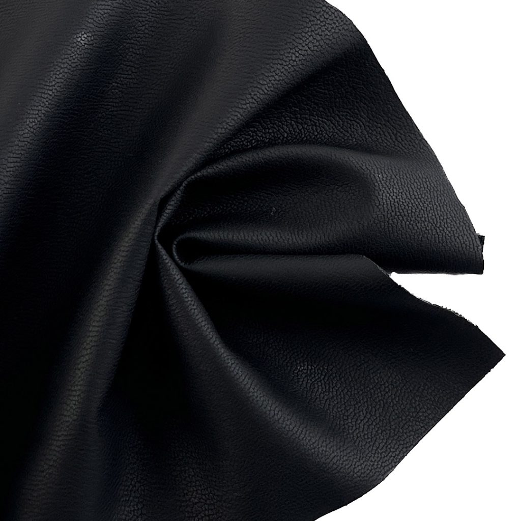 250gsm (8.8 oz) Face 100% Polyurethane Leather Back 100% Polyester Pleather Waterproof Ripstop Fabric Skirt Legging DSMR02