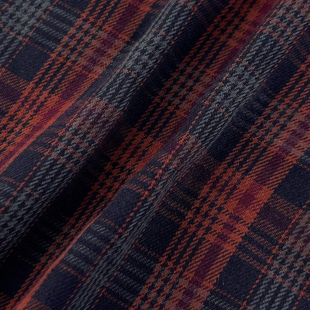 150gsm (5.3 oz) 100% Cotton Plaid Ripstop Fabric Shirt Dress Suit Lining