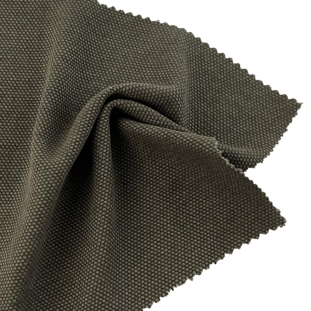 320gsm (11.3 oz) 100% Cotton Canvas Coarse Crisp Hand Feel Fabric Jacket Bag F1829