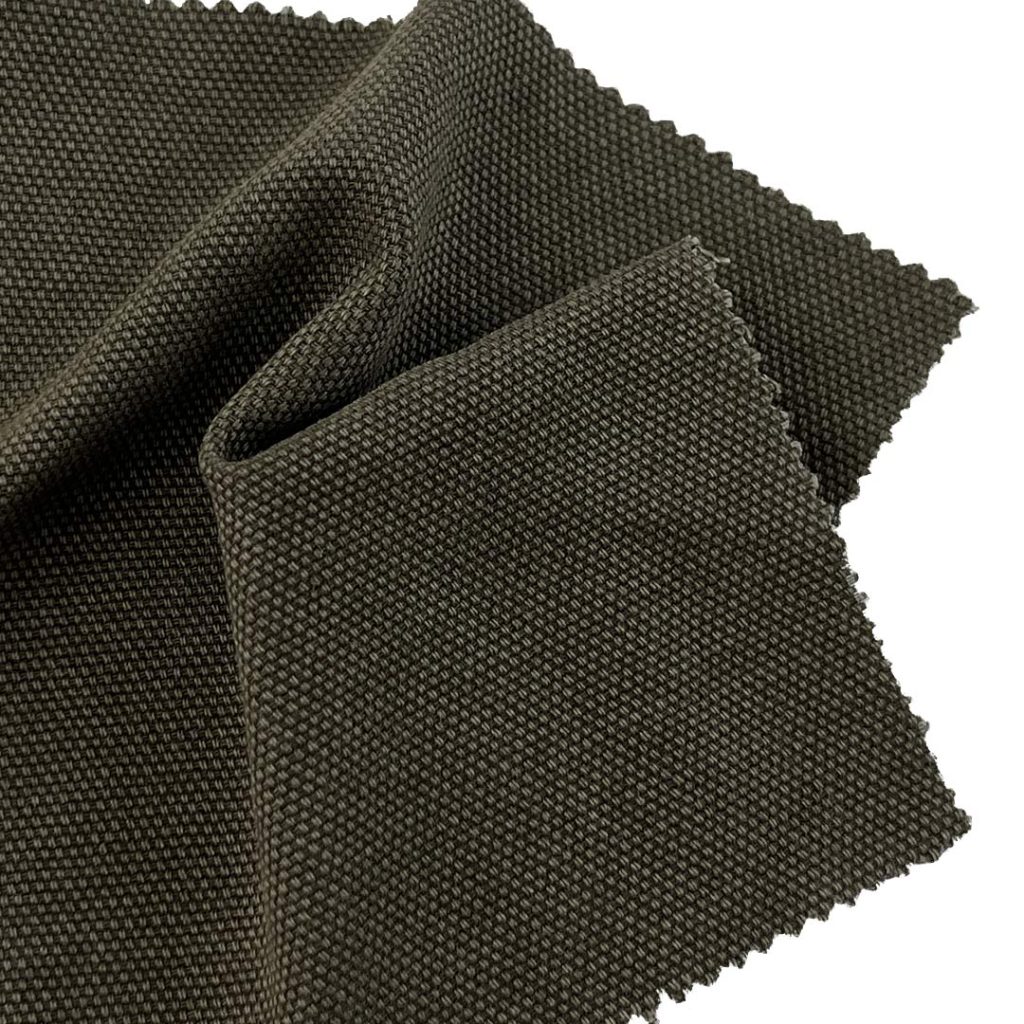 320gsm (11.3 oz) 100% Cotton Canvas Coarse Crisp Hand Feel Fabric Jacket Bag F1829