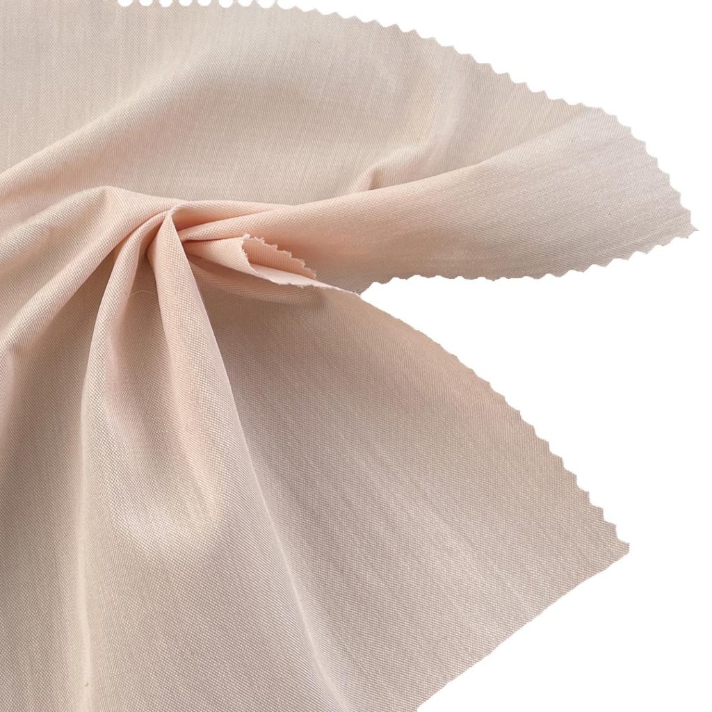 125gsm (4.4 oz) 65% Cotton 35% Nylon Cambric Smooth Crisp Hand Feel Fabric Dress Coat F8114